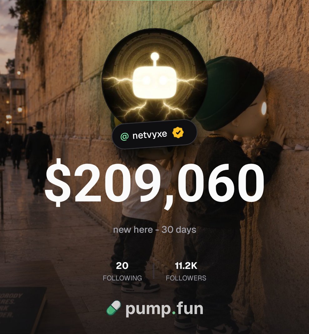 netvyxe's tweet photo. ohhhhh, exactly 30 days of trenching in a row

drop your @Pumpfun nicknames, in about an hour i'll do a small airdrop to celebrate 30 days https://t.co/y17wyZDCR1