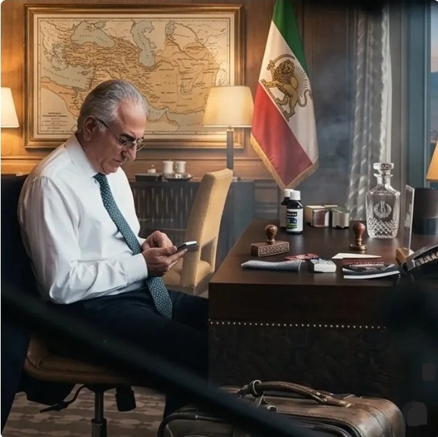 Taje_Iran2025's tweet photo. پهل��ی وارث نیست ،
 خود ارث است، 
ما وارث و نگهدارش هستیم
#زنده_و_جاوید_باد_سلسله_پهلوی 
#KingRezaPahlavi‌ForIran 
@LeilaPahlavi31 https://t.co/XhKTtUf0lN