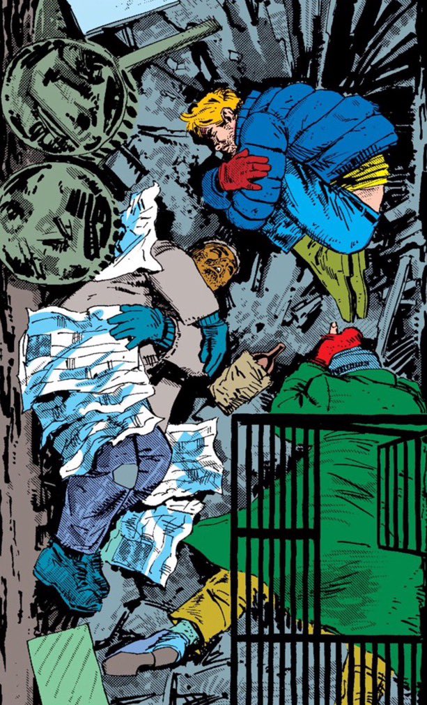 pmamtraveller's tweet photo. “The Decline of Matt Murdock,” by artist David Mazzucchelli https://t.co/Vpmih30fcb