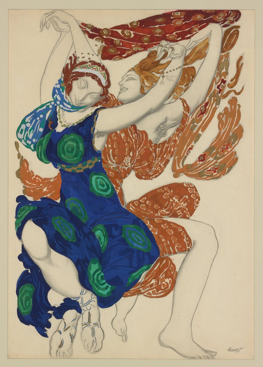 pearlusconi's tweet photo. Costume Design For The Ballet Narcisse, Léon Bakst, 1911 https://t.co/NfIqpXcCnU