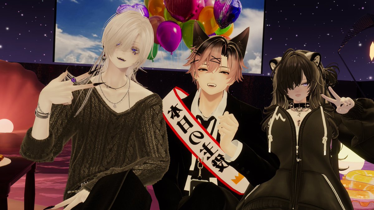 yonaka_f91's tweet photo. おはようございます☁️
昨日は誕生日インスタンスにお邪魔していました おめでとうだよ〜〜 https://t.co/RAoNk3R9sF