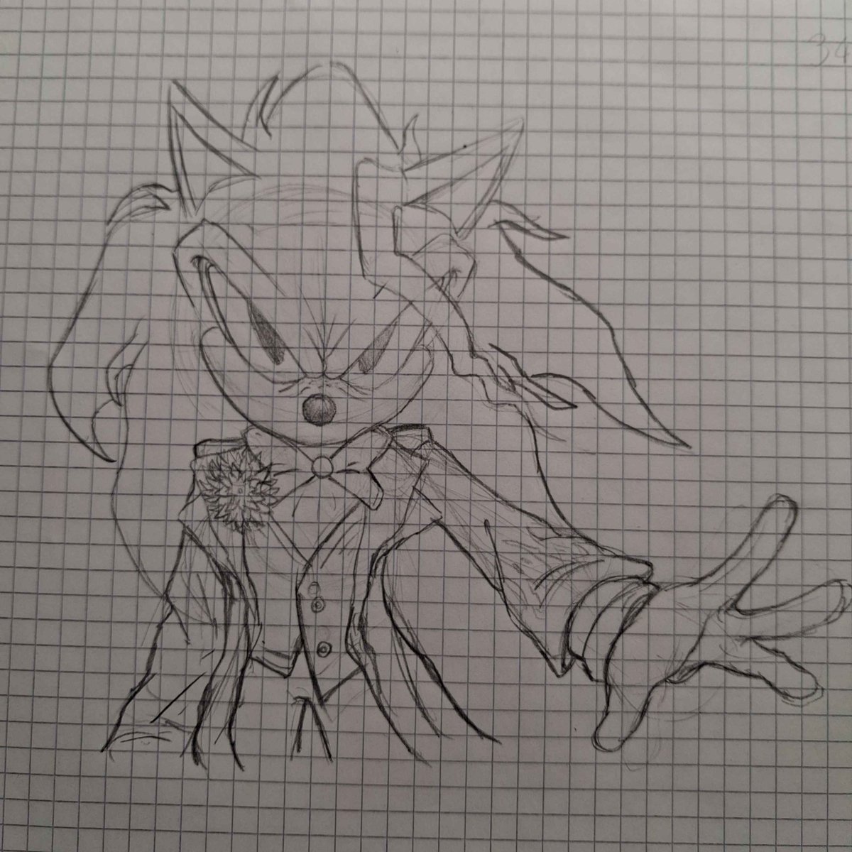 italiangamerart's tweet photo. can someone suggest me how to draw human faces? 🥹

random cris11 paper doodle inspired by my goat @/yana_the_hedge random doodle

#SinisterMinds #theycallmesonic https://t.co/OjwpkzdIkD