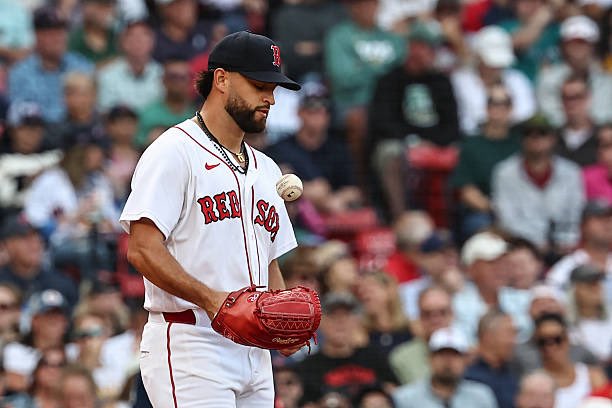 tylermilliken_'s tweet photo. The Red Sox have allowed 8 runs in 5 straight games. 

Last time they did that? August 10th-15th of 2020.

Jeffrey Springs, Martin Perez, Zack Godley, Kyle Hart, and Colten Brewer started those games. https://t.co/sSKetyR46w