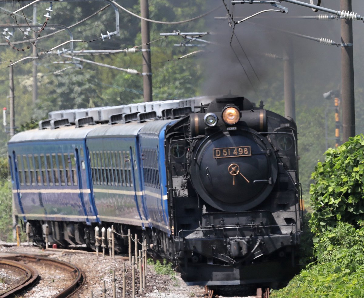 magic74120298's tweet photo. おはようございます😃
昨日の試運転
D51498+12系3B
いつものポイント､望遠レンズで撮影
今回は400mm×1.4テレ
＃試運転
＃上越線
＃D51498
＃望遠レンズ
2026/09.02 https://t.co/eJp5k5AgOL