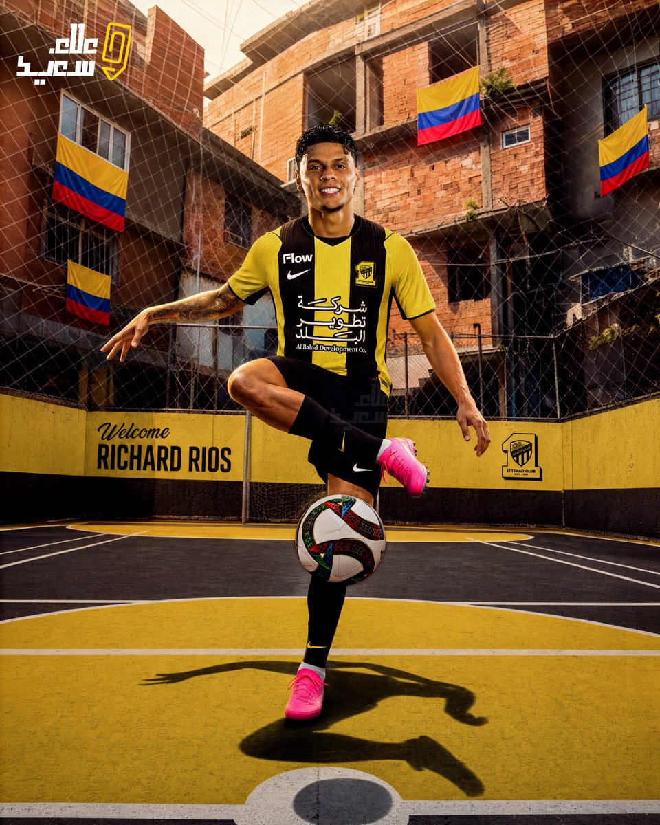 alaa_saeed88's tweet photo. ريتشارد ريوس.. أهلًا بالنمر الجديد 💛🖤🐅 https://t.co/wM5U2tpWZs