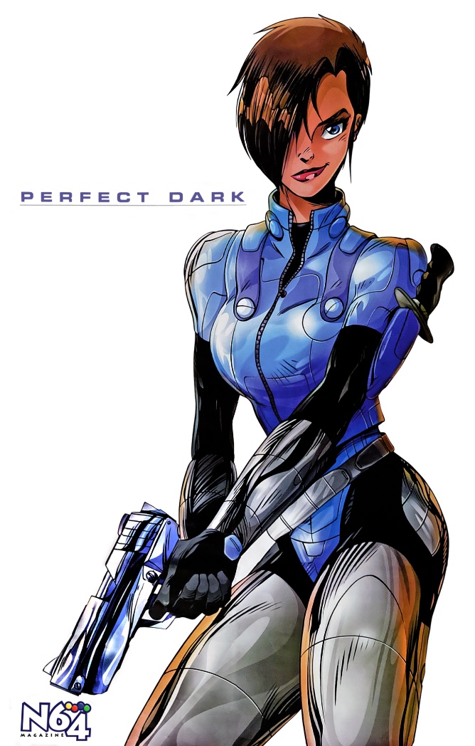 MSeaward1983's tweet photo. Perfect Dark [N64], completed all difficulties, all cheats and target medals.  Amazing single player, multi-player and co-operative modes. Hopefully we might get a new game in the franchise eventually! [or a TV Series or Movie] #PerfectDark #N64 https://t.co/m1Ijr5ciyG