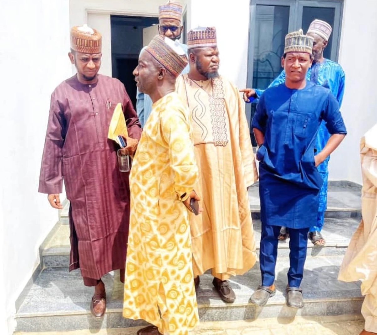 NigeriaStories's tweet photo. JUST IN: D english alhajii post Trending photos of Senator Shehu Buba Umar and Hassan the Fulani boy who accused him of sponsoring banditry https://t.co/7tpbUAbdxE