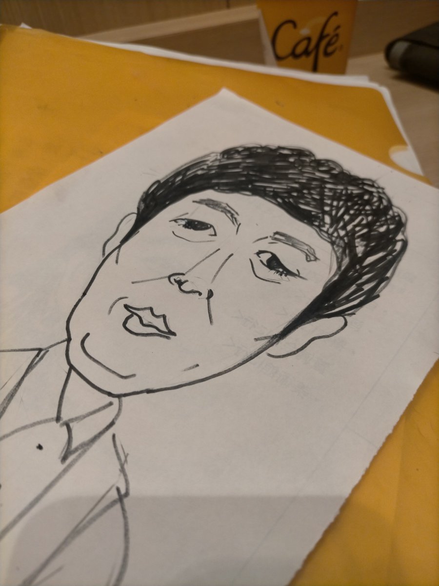 goodna_go's tweet photo. 今日の似顔絵

小籔はん、どうかした？

描きやすそうで
意外と手間取りました😅 https://t.co/WX3UM5ZoVj