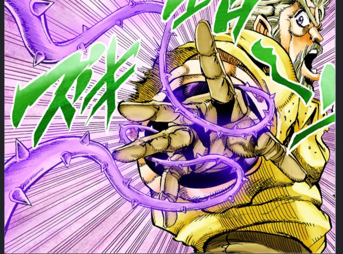 nabton23's tweet photo. Joseph joestar joven + hermit purple vs
Gyro  ( con su caballo y con acceso a ball breaker ) https://t.co/4u6kcUd8qq