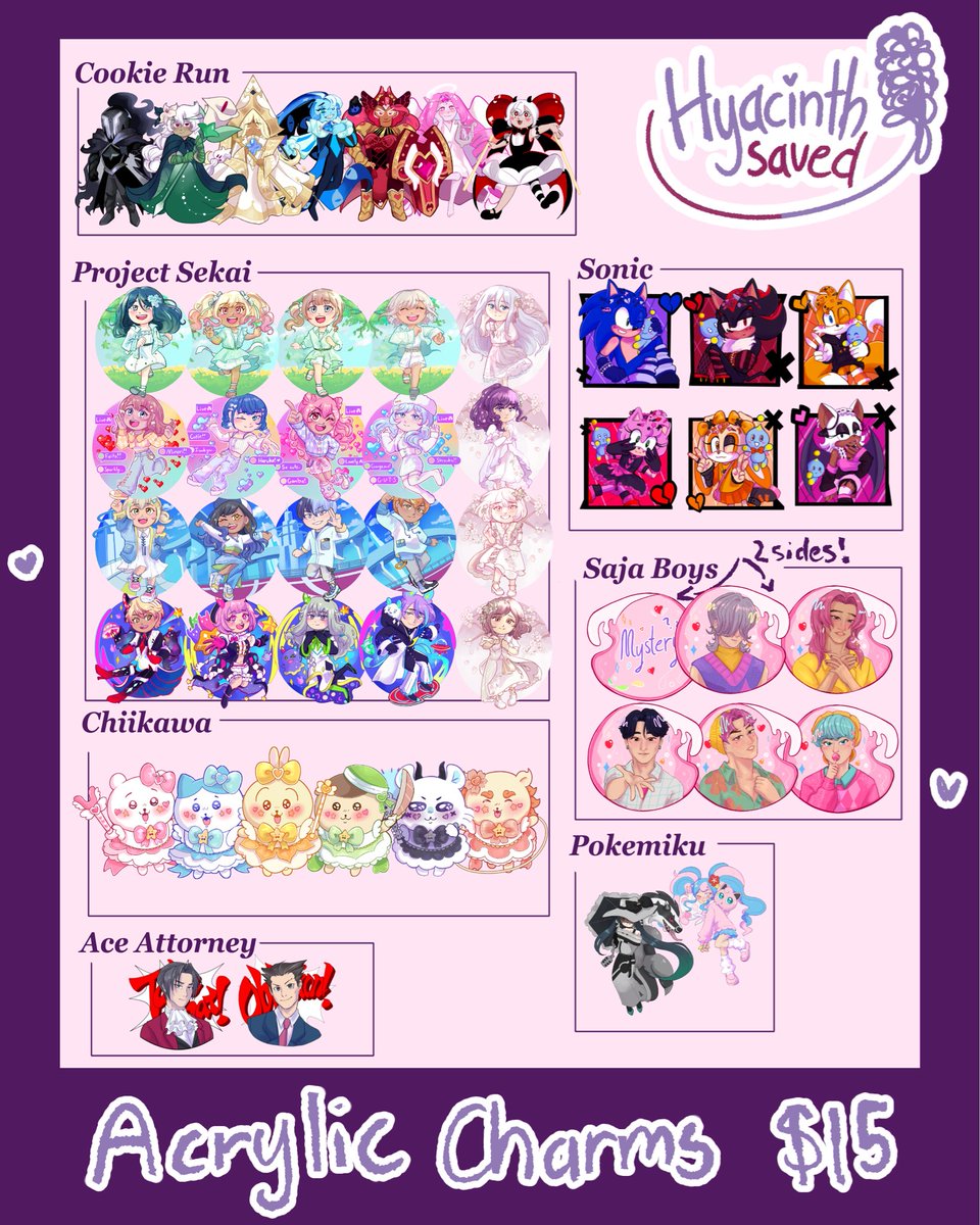 Hyacinthsaved's tweet photo. My San Japan 2026 Catalogue!

Find me at booth Q16! 1/2 https://t.co/lPlfxEKdaH