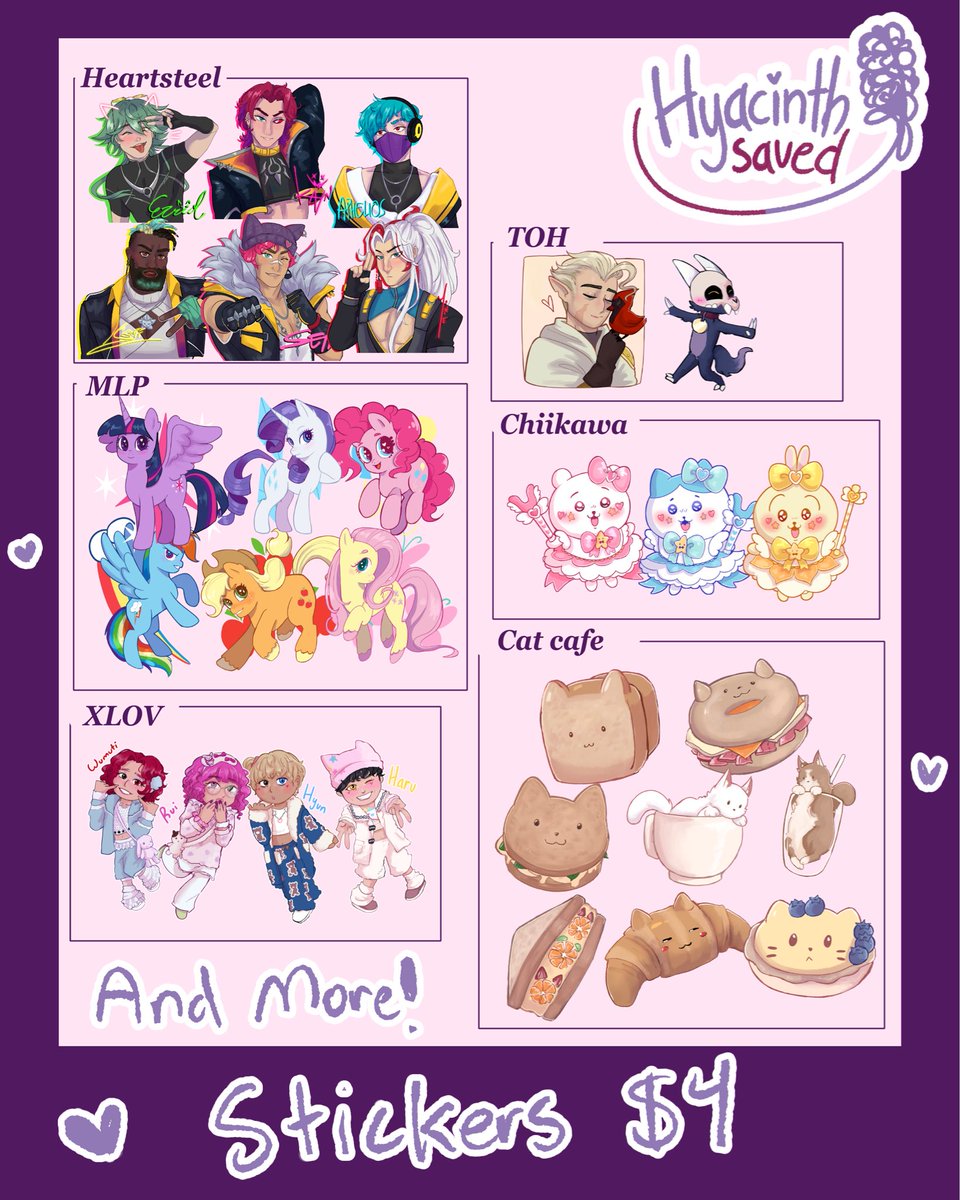 Hyacinthsaved's tweet photo. My San Japan 2026 Catalogue!

Find me at booth Q16! 1/2 https://t.co/lPlfxEKdaH