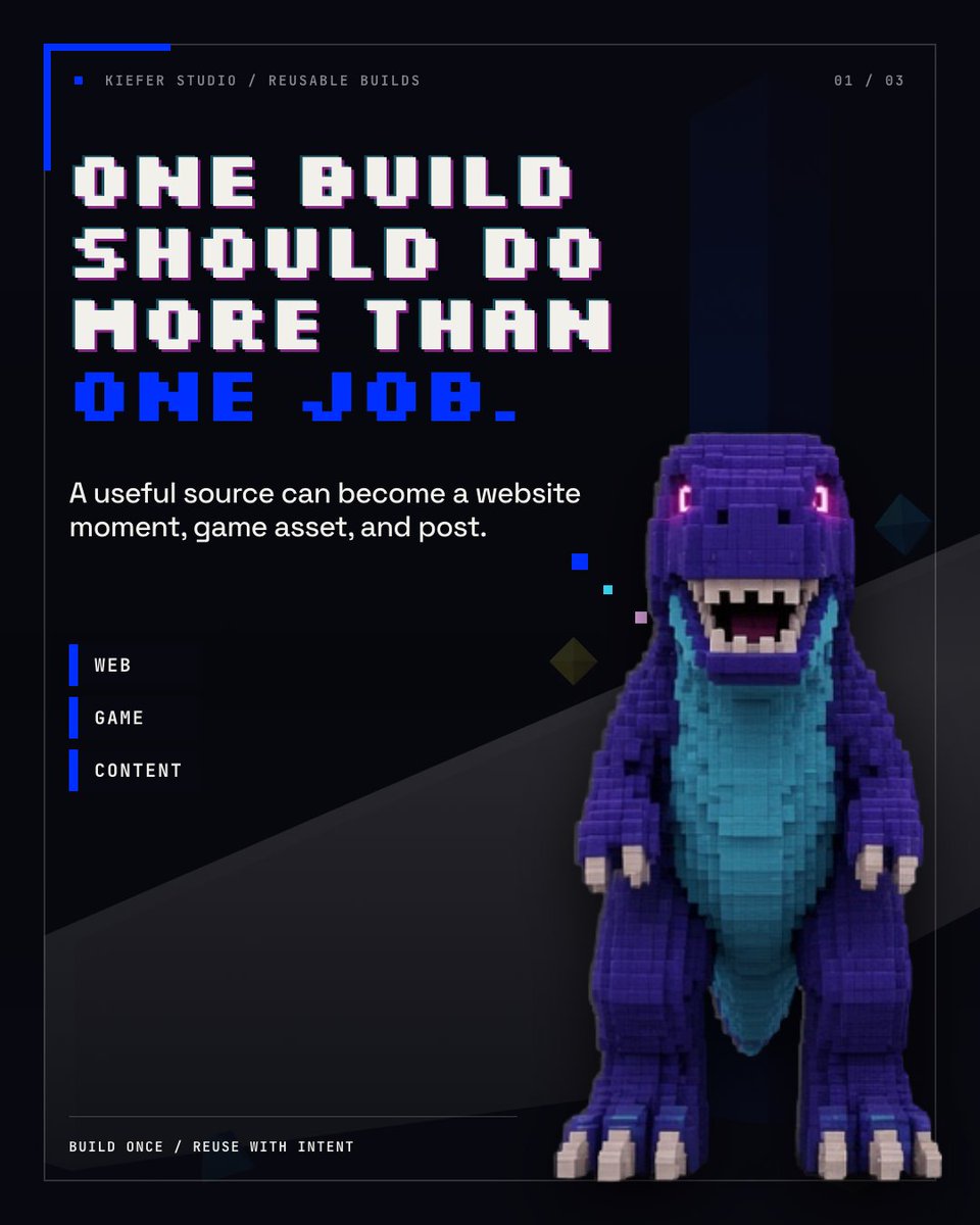 Kieferbuilds's tweet photo. AI can move fast—but without rules, the design starts drifting.

Before an AI touches the interface, it needs to understand the system: color, typography, spacing, motion, and character language.

Constraints first. Pixels second.

#DesignSystems #AIDesign #BuildInPublic https://t.co/CX0eCX8DKw