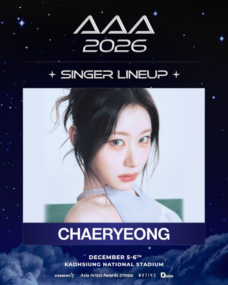 AboutItzyYT's tweet photo. ITZY’s Chaeryeong is reportedly set to perform at this year’s Asia Artist Awards.

ITZY alongside ITZY’s Yuna are also set to perform separate performances. https://t.co/L29gBynIxL