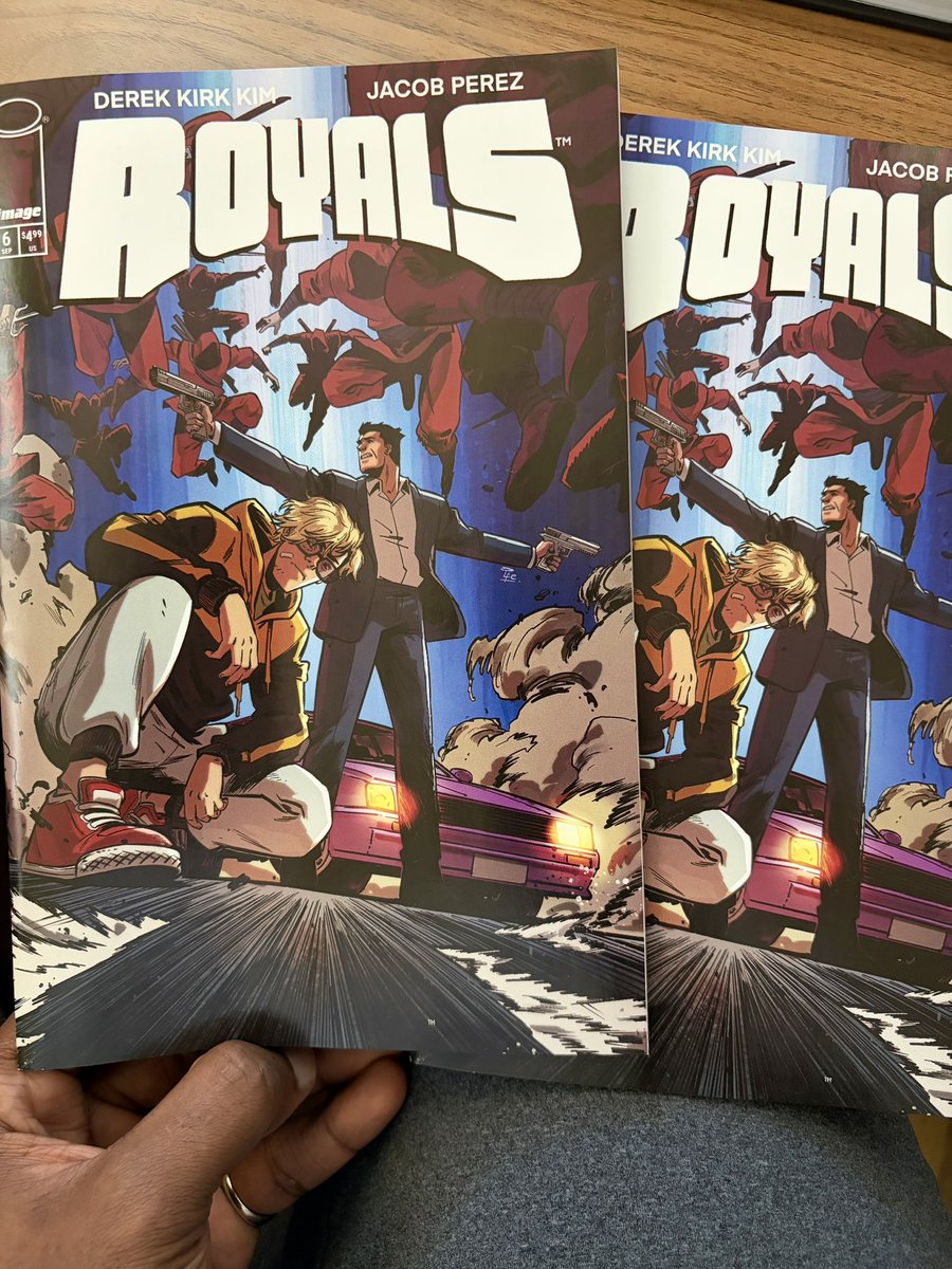 ifesinachiorjie's tweet photo. @ImageComics Royals #6 is out today. Please go support and pick up my variant cover at your local comic store. I’m so grateful. https://t.co/W5DFLSe3BQ