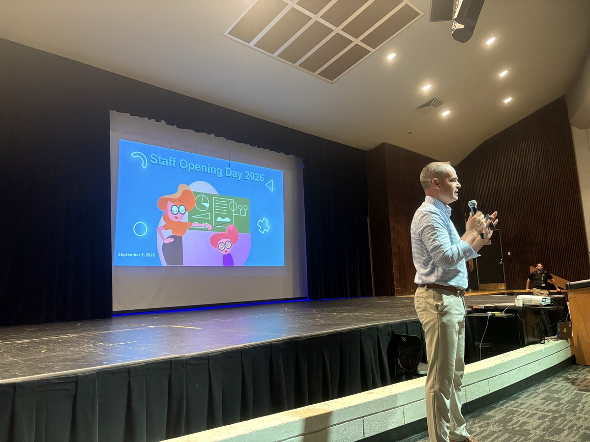 CMcCoid's tweet photo. We had a fantastic day welcoming back the @PtBoroSchools staff. Let the 2026-2027 #PantherPath begin! @AdamAngelozzi @abran https://t.co/mUxtMuF0oU