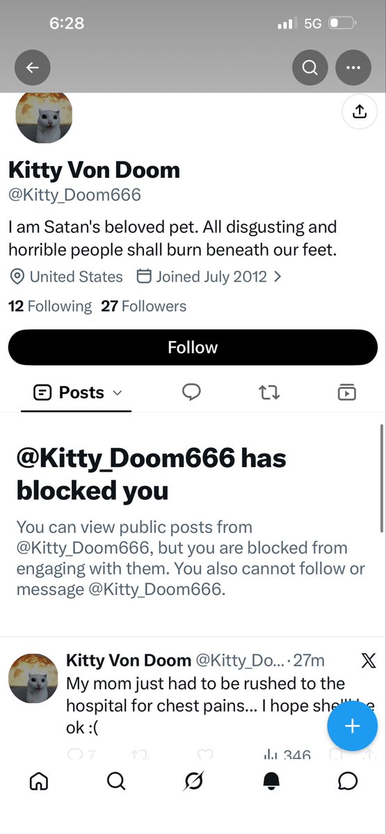 Kyle5770's tweet photo. Kitty_Doom666 just blocked me yay!!!!! https://t.co/CBtvsPu09p