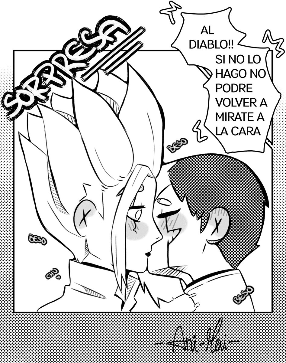 Cruxblack17's tweet photo. (s mi primera vez dibujando algo parecido a un mini comic.
.
.
.

#bl #fanartㅤㅤㅤㅤ #sengen https://t.co/Av06efPimL