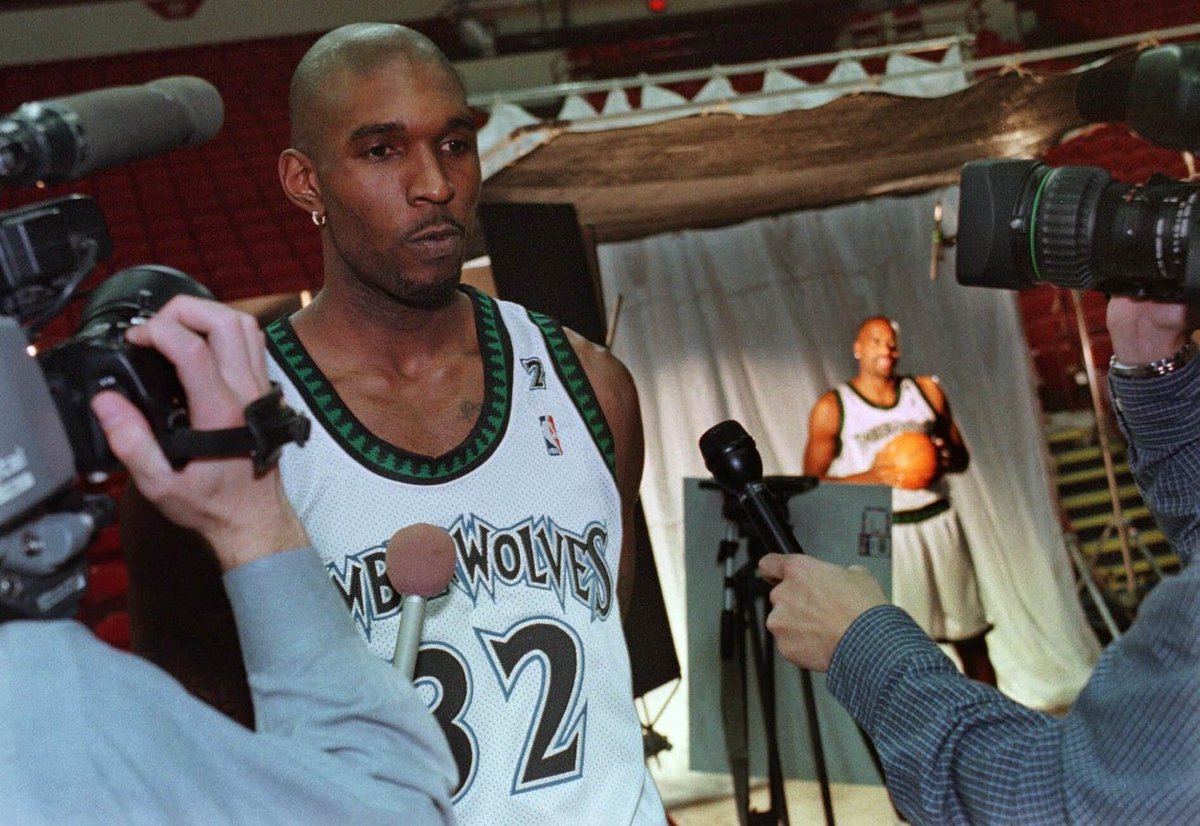 SleeperTWolves's tweet photo. Did you know the Timberwolves got caught up in some contract drama back in 2000? 😳

This involved former 1995 first overall pick Joe Smith. Smith signed a series of below-market, one-year contracts with Minnesota starting in 1999. This arrangement allowed the Wolves to secure his "Bird rights" so they could eventually exceed the salary cap to sign him to a massive multi-million-dollar deal down the road.

The Timberwolves were fined $3.5 million as an organization, had to forfeit five first round draft picks (2001-2005), owner Glen Taylor was also suspended over a year.
