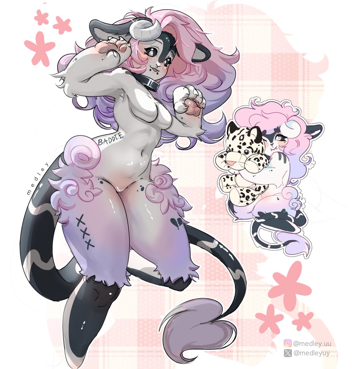 medleyuy's tweet photo. Commission completed😸❤️ #furryartㅤㅤㅤ #commissionㅤ https://t.co/gT0XEhgcjI