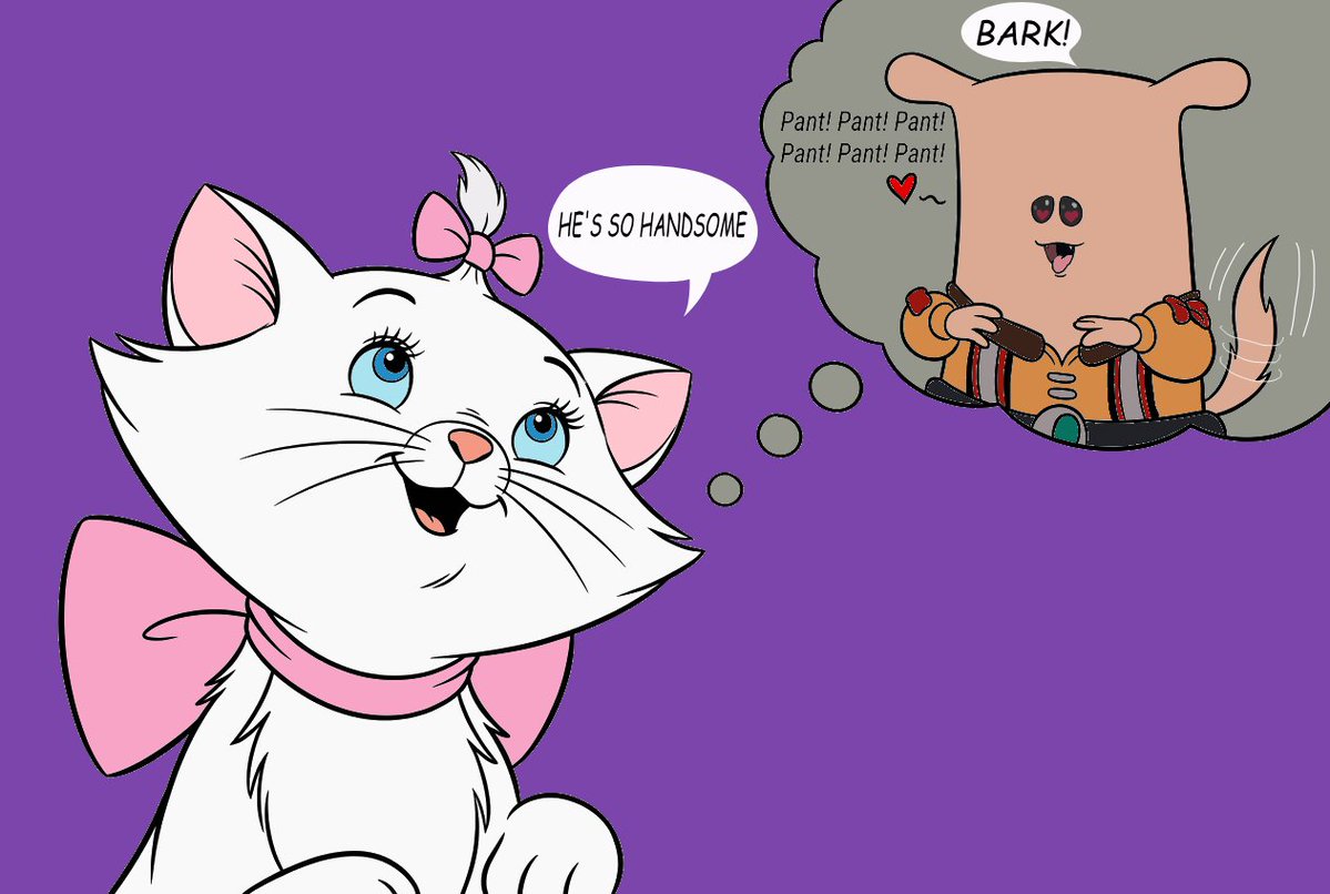 Consuel20244729's tweet photo. Marie falls in love with Noodle. #thearistocats #aristocats #saveums #thesaveums #marie #noodle #canine #feline #dog #cat #puppy #kitty https://t.co/B80MRCUVQv