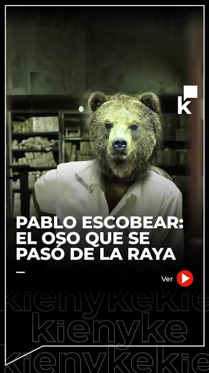 MrXMtyNl's tweet photo. @nelvaldez Pablo Escobear https://t.co/a8GnUJI3nM