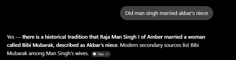 hatmanevilboy's tweet photo. @lordvishalkumar Akbar married his niece to Jodha's brother btw, even when Rajput Kings used to refuse to marry M princess due to caste and purity reasons.

Brahmins opposed this wedding, but Akbar forced it. These marriages were political alliances, you lowlives will not understand. https://t.co/k7xaZS4Isk