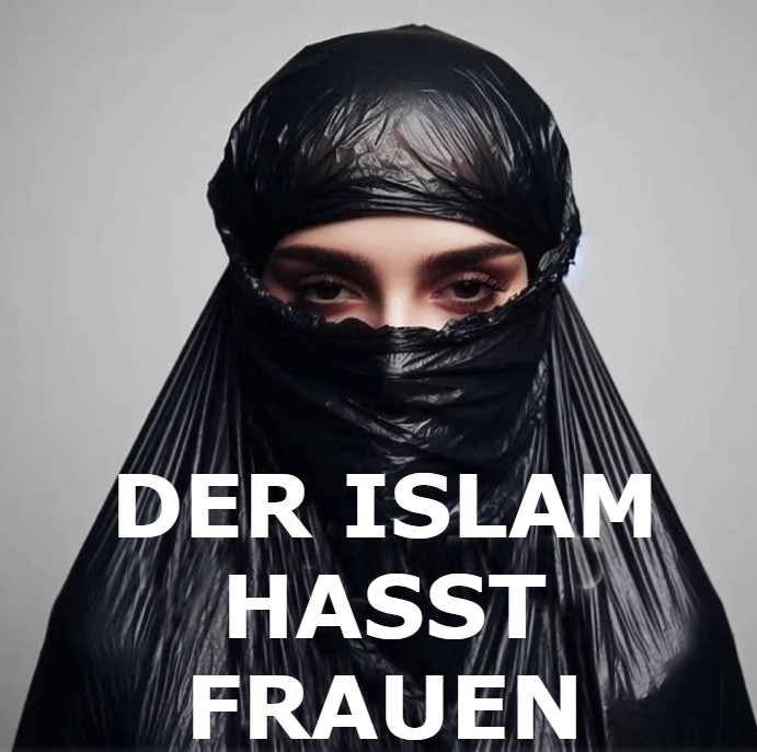 FirRazan's tweet photo. DER ISLAM HASST FRAUEN! https://t.co/AnhhI065IL