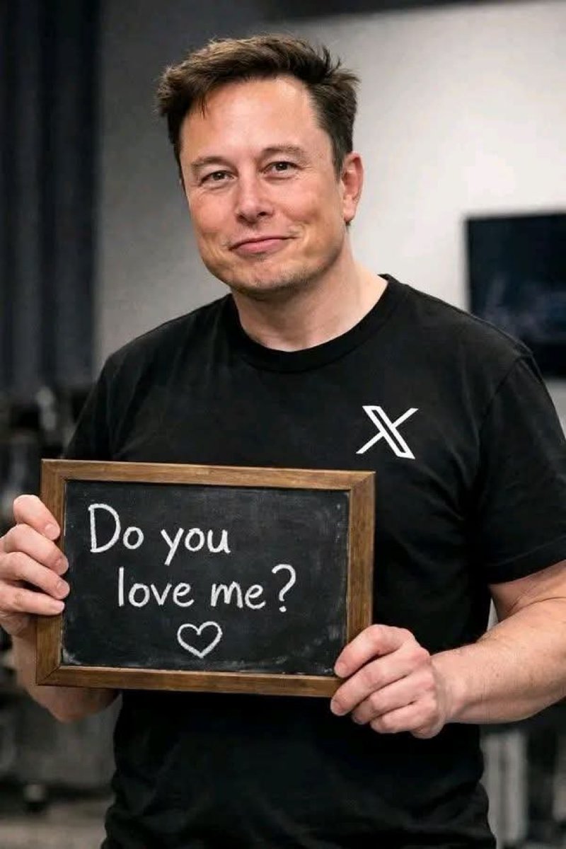 0330Akkhiro's tweet photo. 😂 Elon Musk is asking YOU a question. What's your answer?

A) Absolutely ❤️
B) Maybe 🤔
C) Depends on the offer 💰
D) Nice try 😂 https://t.co/ax3qb8mfRi