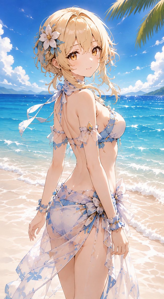 6uhwvn's tweet photo. まだまだ暑いから水着 https://t.co/LEoEAuDmjQ