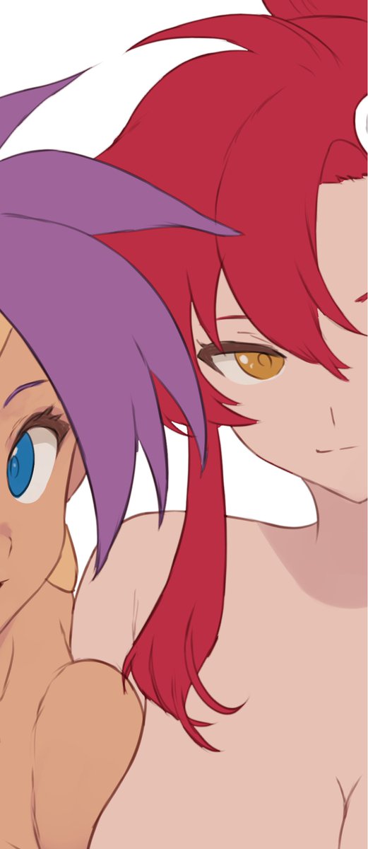 zel_kinne's tweet photo. Tomboy ponytail trio wip https://t.co/cZnuQ6k11D