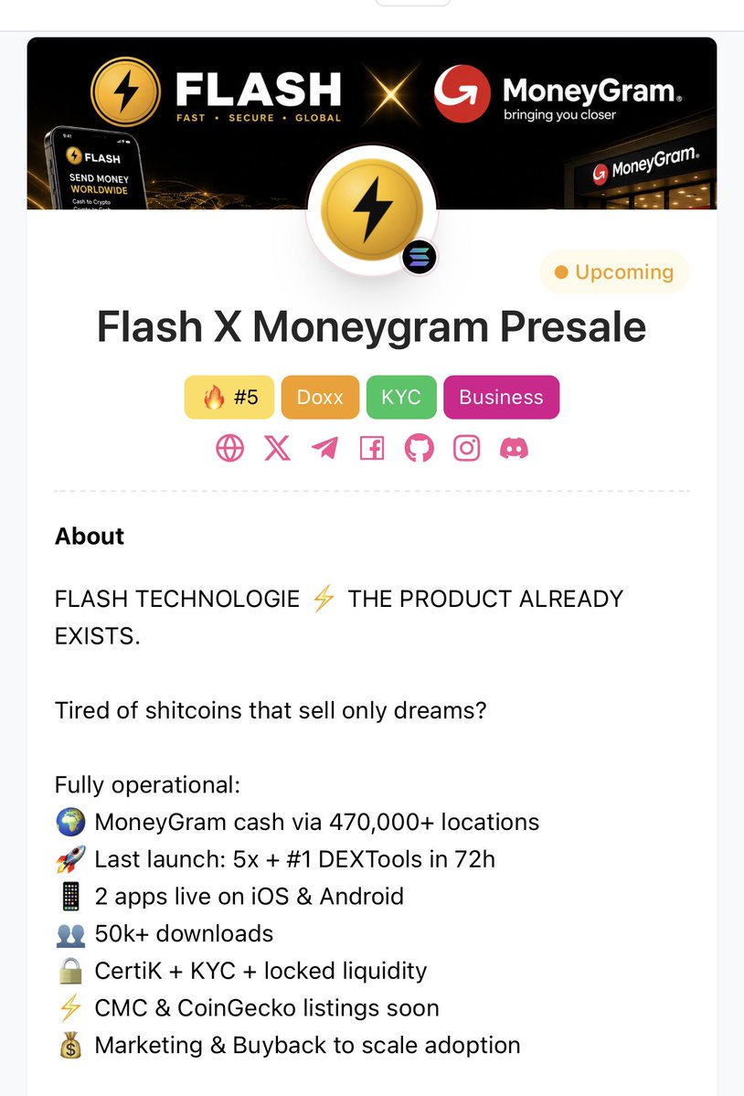 Flash_Techno_Of's tweet photo. Flash Technologies isn’t a project built to last just a few days. It’s a done deal and we’ve been working on it for five years now. 
No empty promises, THE WAIT IS ALMOST OVER. You’ll know all about it just in a few days !!!!!  #crypto #btc #web3 #solana 

https://t.co/J9s5E4JvAc https://t.co/CgyHTsXLy9