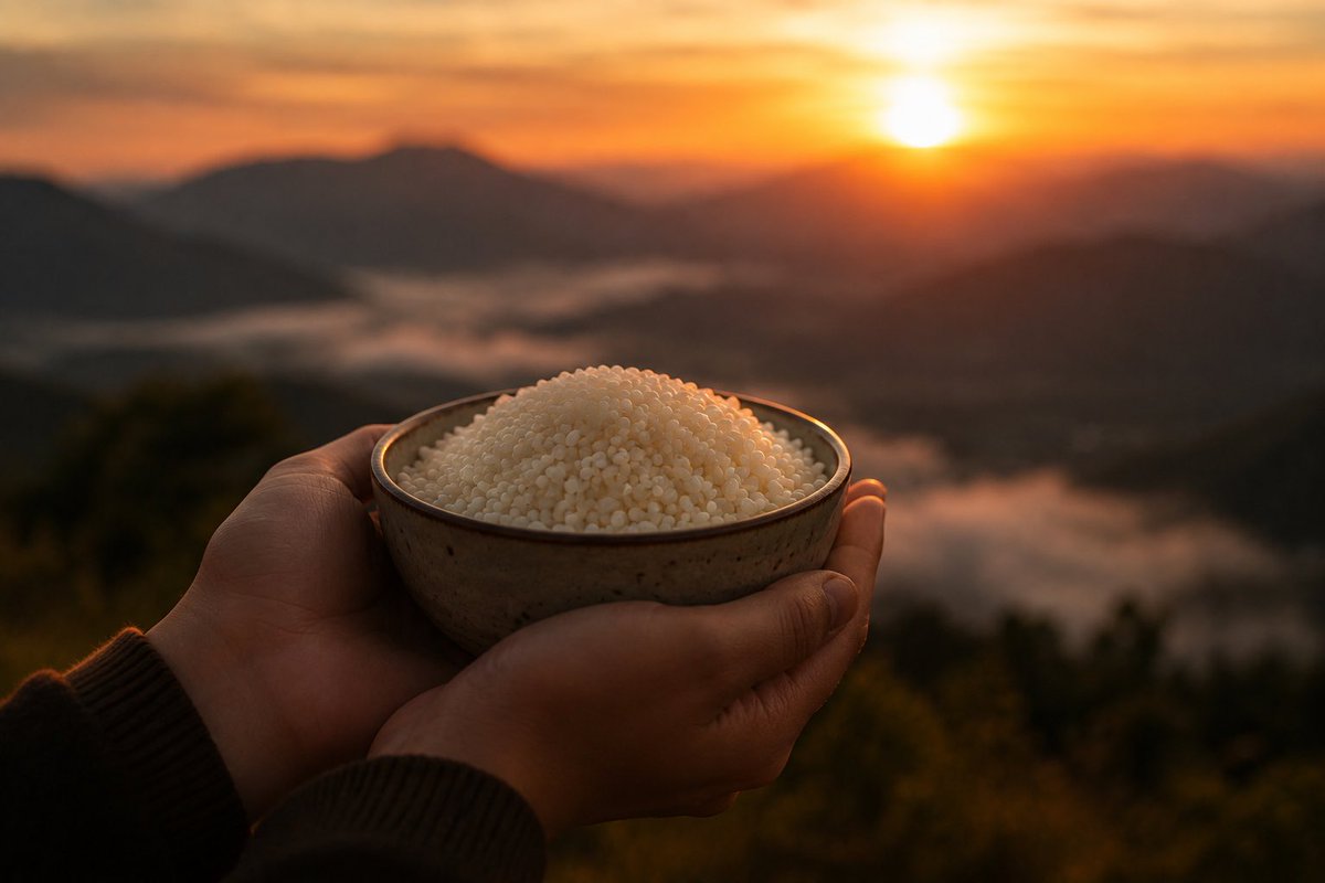 Uduak_lucy's tweet photo. Imagine carrying the first grain all the way up here.

No crowd.
No noise.
Just the view, the conviction, and enough $RICE to make the journey worth it https://t.co/orKGwaQoCz