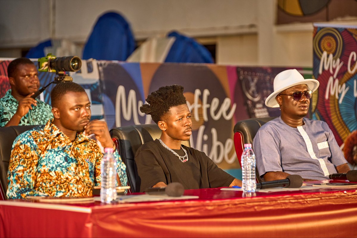 TheKombetVision's tweet photo. What an experience! 
Honoured to have served as a Panel Judge 21st August2026,alongside @StrongmanBurner and @DjKastiva at the NESCAFÉ Make Your World The Search for the Next Talent audition at KNUST. The talent was exceptional! Proud to witness young creatives chase their dreams https://t.co/jV4WYmiSMw