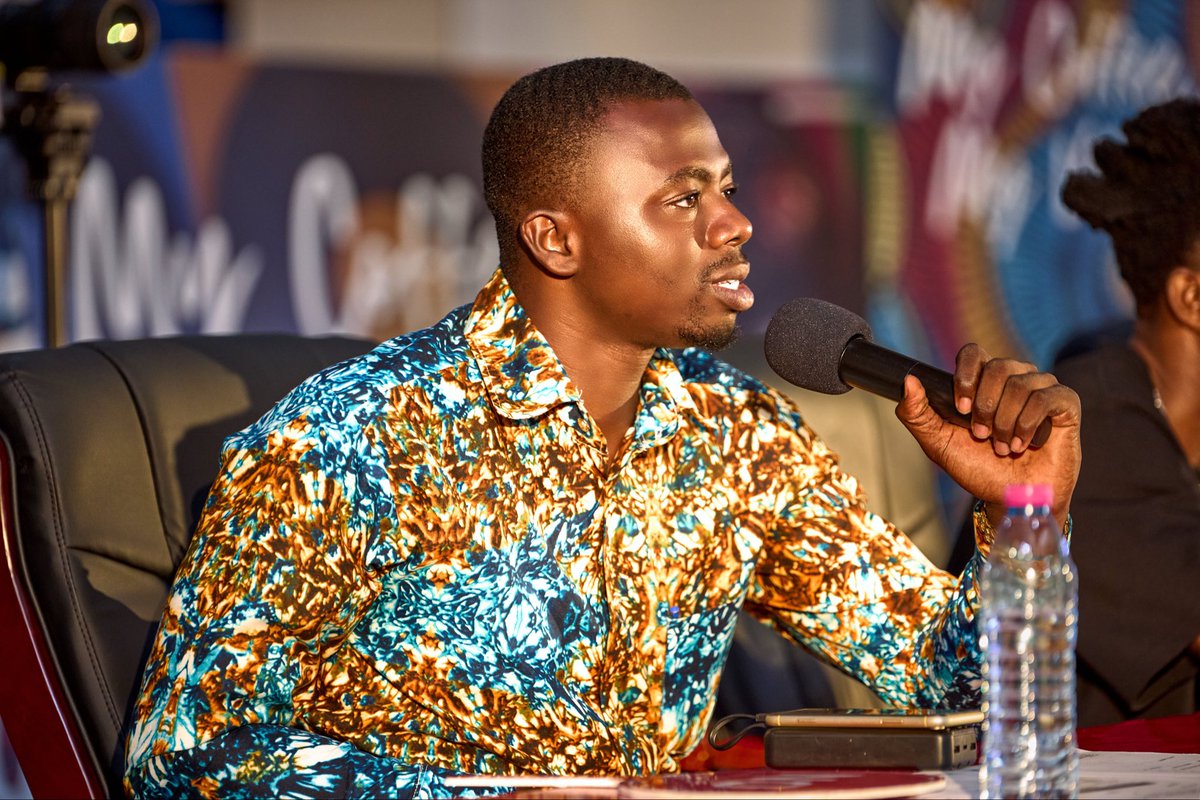TheKombetVision's tweet photo. What an experience! 
Honoured to have served as a Panel Judge 21st August2026,alongside @StrongmanBurner and @DjKastiva at the NESCAFÉ Make Your World The Search for the Next Talent audition at KNUST. The talent was exceptional! Proud to witness young creatives chase their dreams https://t.co/jV4WYmiSMw