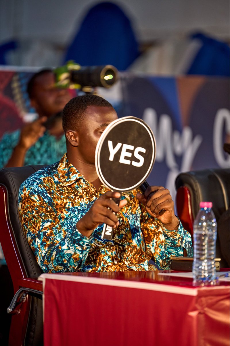 TheKombetVision's tweet photo. What an experience! 
Honoured to have served as a Panel Judge 21st August2026,alongside @StrongmanBurner and @DjKastiva at the NESCAFÉ Make Your World The Search for the Next Talent audition at KNUST. The talent was exceptional! Proud to witness young creatives chase their dreams https://t.co/jV4WYmiSMw