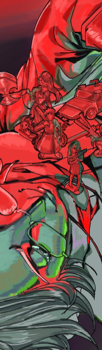 Berri_BlueX0's tweet photo. Oh, Decaying Toy Soldier, Hold Onto Your Little Plastic Heart.
#hundred_line #hndr_FA https://t.co/Jrsm8f3Fg4