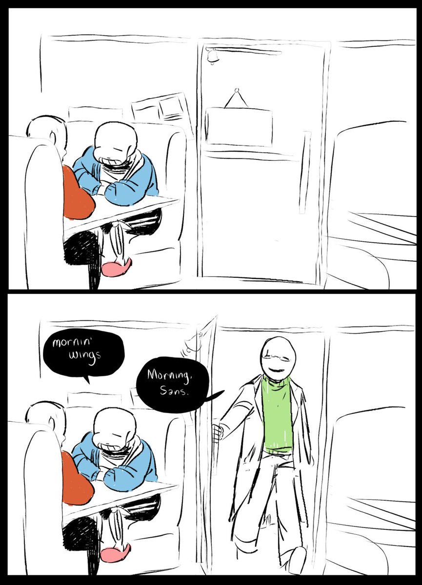 navidsonillness's tweet photo. #deltarune my gaster comic https://t.co/9ftFkBdGzt