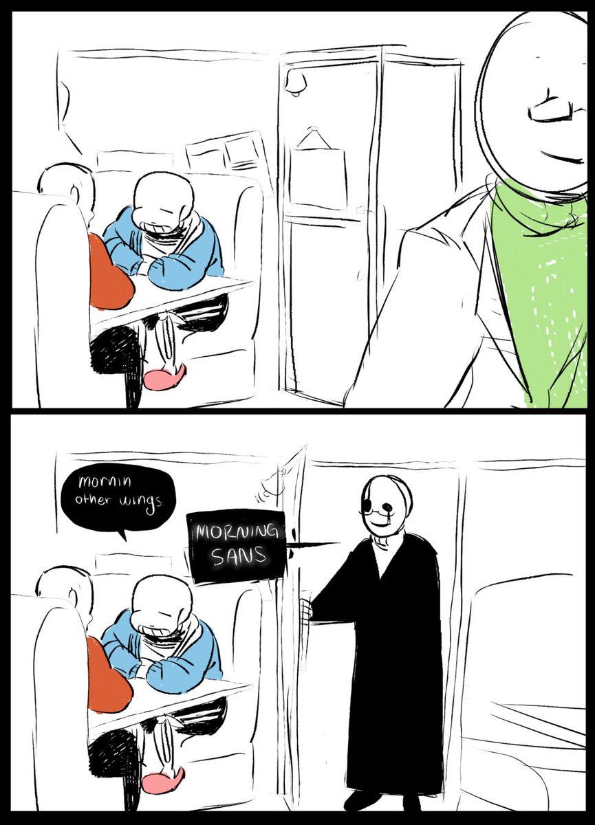 navidsonillness's tweet photo. #deltarune my gaster comic https://t.co/9ftFkBdGzt