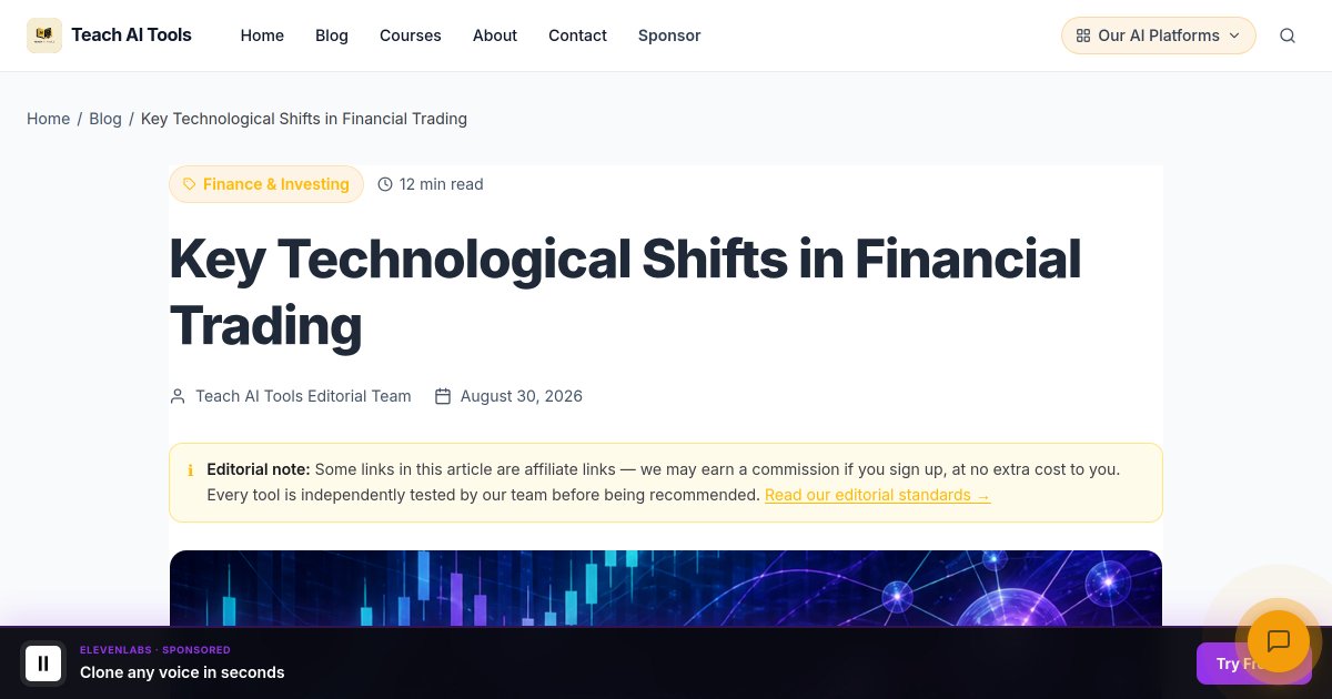 teachaitools's tweet photo. Real‑time NLP now fuels 70%+ of algo trading, turning news into instant alpha. Hedge funds are swapping single bots for autonomous multi‑agent swarms, prompting regulators to demand AI guardrails and human‑in‑the‑loop safety. #FinTech #AITrading
https://t.co/udK3tUn6lm https://t.co/dEbiPKJSKH