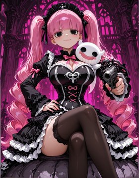 Aa8u0's tweet photo. #Perona #OnePiece #ペローナ #ワンピース #GothicLolita #Ghost #AIArt #aiイラストㅤㅤㅤㅤ 
SFW illustration. https://t.co/wQMATtscDN