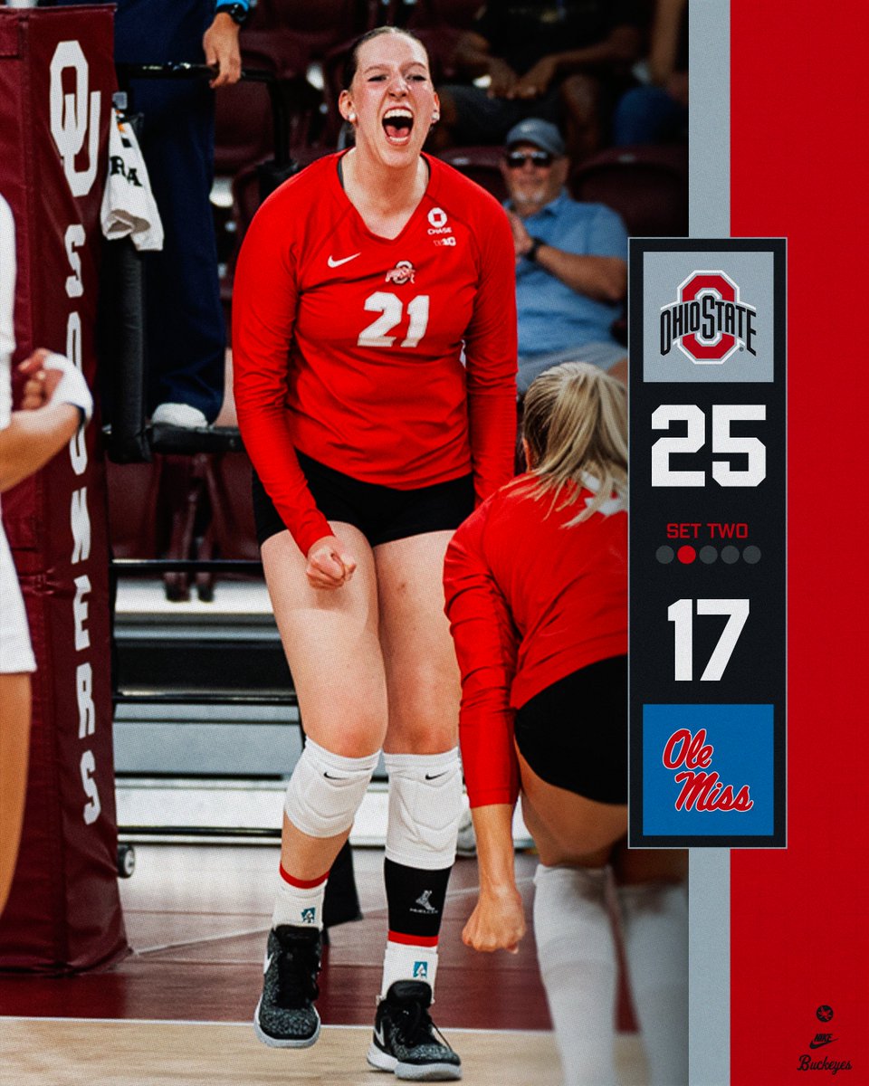 OhioStateWVB's tweet photo. Level at two✌️

🔗: https://t.co/OHWWWdBCl4 https://t.co/rdcbg1555R