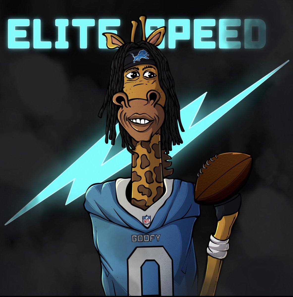 GoofyGiraffes_'s tweet photo. NFL CLUB SEASON 2 IS ALMOST HERE. 🏈🦒

360 NFTs. 32 NFL teams. An entire season of action.

Pull a team and earn as your team + players perform on the field throughout the season. Points stack → milestones are hit → rewards are unlocked. 💰

But it goes way beyond scoring rewards…

💵 Weekly NFL Betting Lounge USDC payouts
🎡 Monday Night Mystery Wheel — 3 winners EVERY week
🎯 Weekly Touchdown Parlays
🏆 Season-long shared futures bets
🎁 $GOOFY, LDZ, solana:EmpirdtfUMfBQXEjnNmTngeimjfizfuSBD3TN9zqzydj, $ANSEM USDC, SOL + more rewards
⚡ Fully automated scoring
👑 8 Legendary 1/1 Division Bosses

Pull a Boss and you control an ENTIRE division... all 4 teams.

Art is almost finished. Mint is next. 👀

Here’s another 1/1 Boss entering the league… 👑🏈

Jahmyr Gibbs 🔥👇