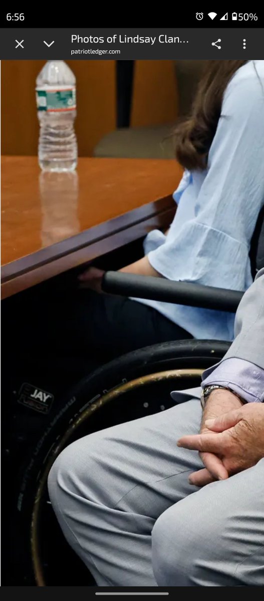 Sa9ebrushy's tweet photo. @dexterdogtweets @malbanese117 @Lillyin_London Yes it is. You can zoom in on the photos of her in the article. It's her wheelchair, her black pants and her shoes. The sticker reads #sidebah https://t.co/Seg35QqW7S