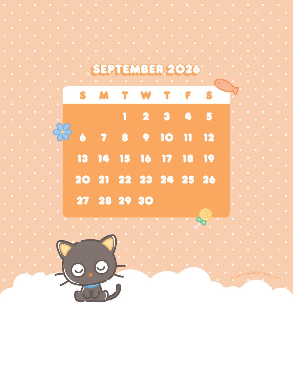 sanrio's tweet photo. Bring a little Chococat charm wherever you go 🖤📱 Download your favorite Chococat wallpaper here: https://t.co/JDmA2IH2ft https://t.co/rvfXNprOpQ
