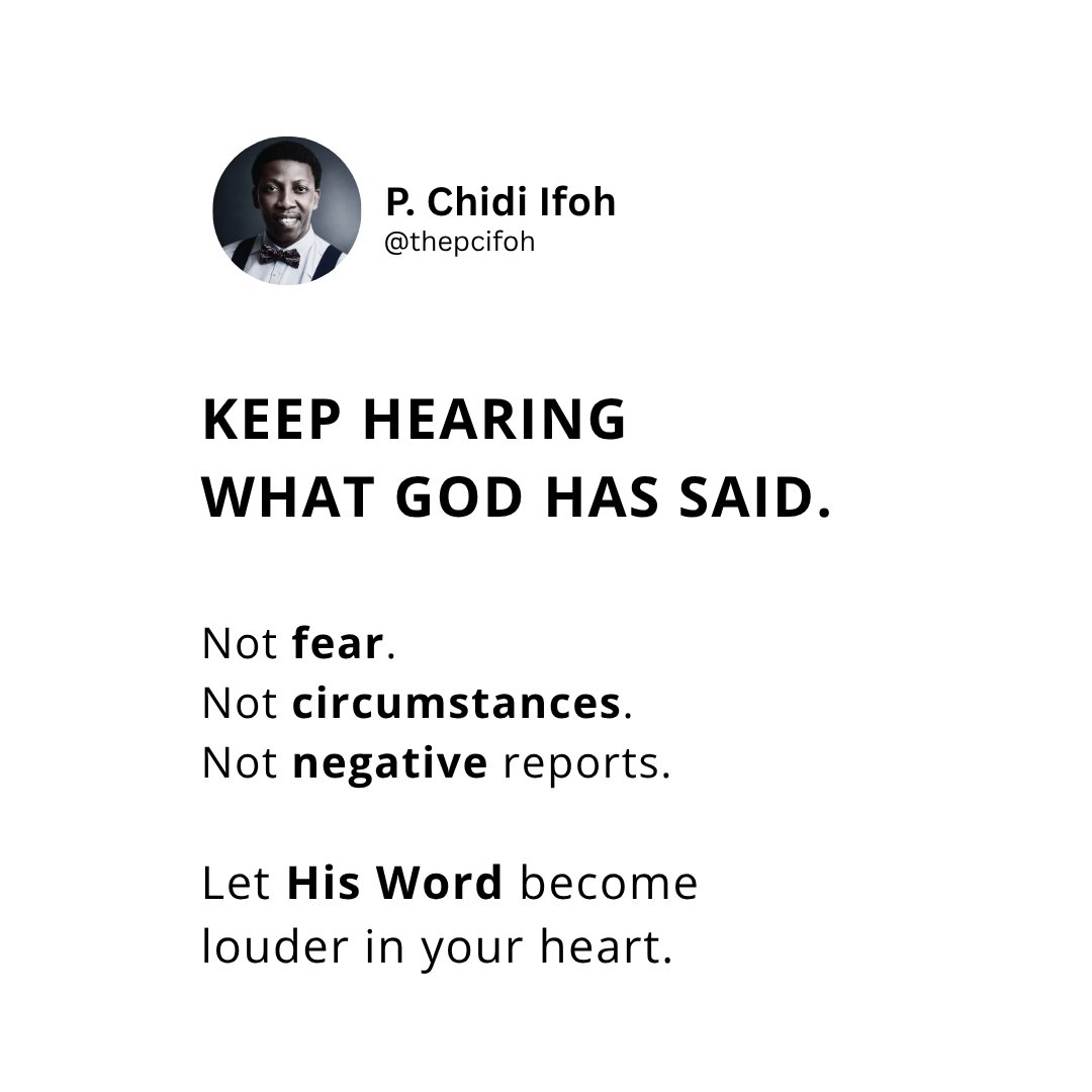 thepcifoh's tweet photo. Give the Word of God a central place in your life https://t.co/QDG8GEE6Rs