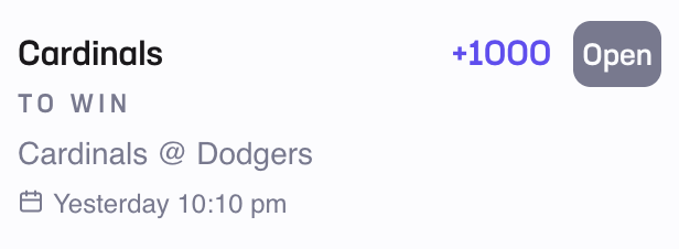 GamblersDream's tweet photo. $100 TO (1) FOLLOWER IF THE CARDINALS WIN.

RT + LIKE TO ENTER

MUST BE FOLLOWING @GamblersDream https://t.co/RcTzePSMlP