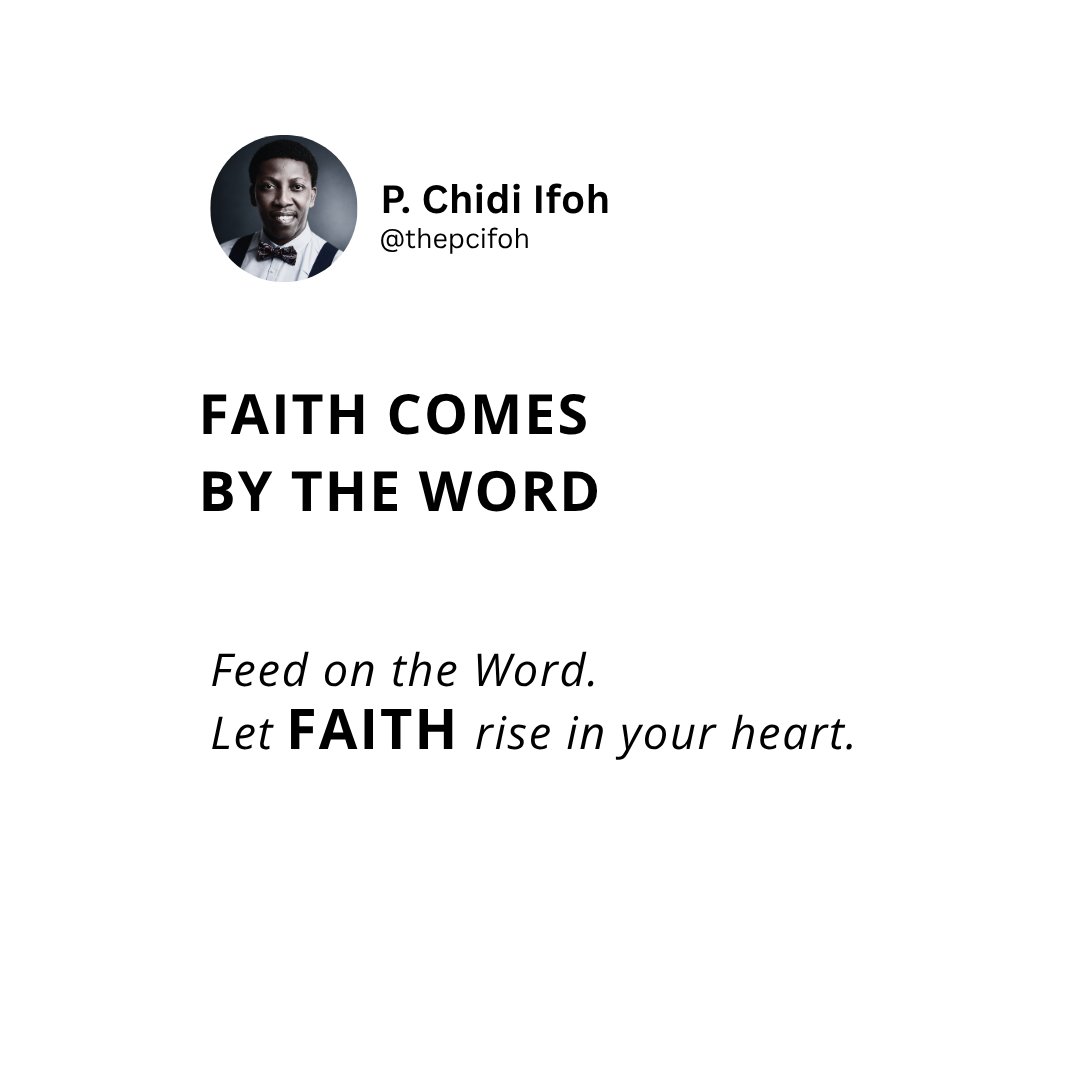 thepcifoh's tweet photo. Give the Word of God a central place in your life https://t.co/QDG8GEE6Rs
