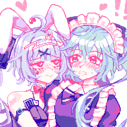 __Shmitty's tweet photo. late miku yuri for her birthday...
#pixelart https://t.co/I8RaXc4dX6