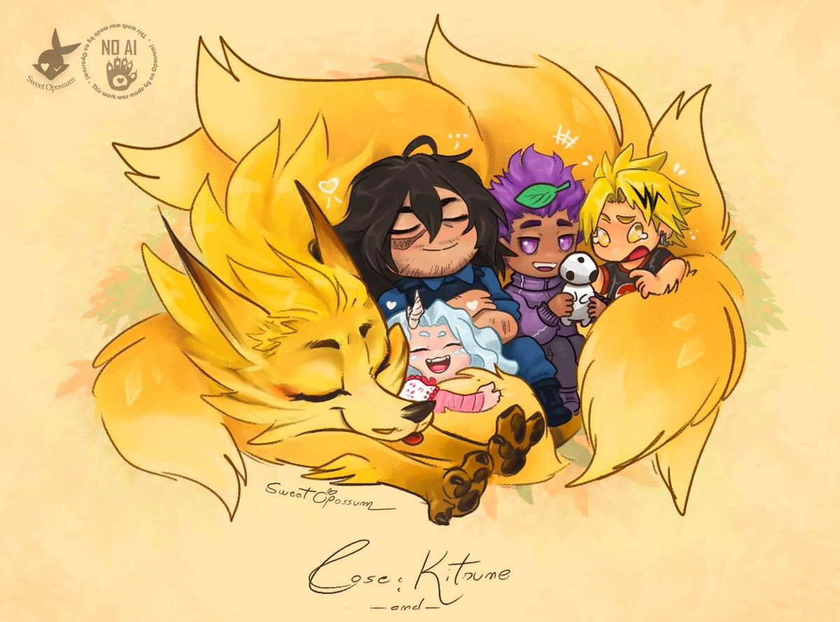 OpossumSwe3642's tweet photo. HEY CUTIES, Auntie is here FINALLY bringing the ending chapter of Case: Kitsune 🦊🎆🎊

Thank you for your IMENSE patiente🥹, I hope you enjoy it! And for those who didn't read it bcs it wasnt complete... now it's your time 😝

https://t.co/ynnshy3VM7

#erasermic #mha https://t.co/mxzLVhbGcx