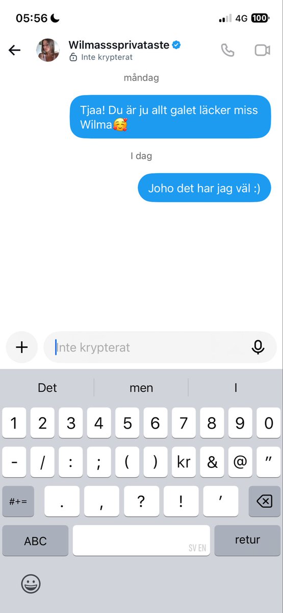 MartinLovstrom's tweet photo. @Wilmasprivata Joho det har jag även retweet för att få se hela bilden… 😅 https://t.co/hS9RGndKS2